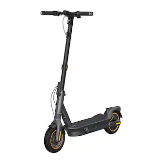 Front. Segway - Max G2 Electric Kick Scooter Foldable w/ 43 Mile Range and 22 MPH Max Speed - Black.