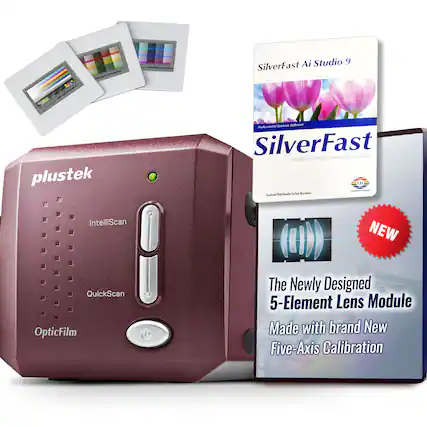 Ai Studio 9 SilverFast plustek Photessionar Scanner ssionor Scanner Software Profe SilverFast SilverFast Brilliant Images with - Scanmel Rartiale Tetal Number IntelliScan NEW QuickScan OpticFilm The Newly Designed 5-Element Lens Module Made with brand New Five-Axis Calibration
SilverFast Ai Studio 9
Professional Scanner Software
Brilliant Images with SilverFast
Scanmel Rartiale Tetal Number
IntelliScan
QuickScan
OpticFilm
The Newly Designed 5-Element Lens Module
Made with brand New Five-Axis Calibration