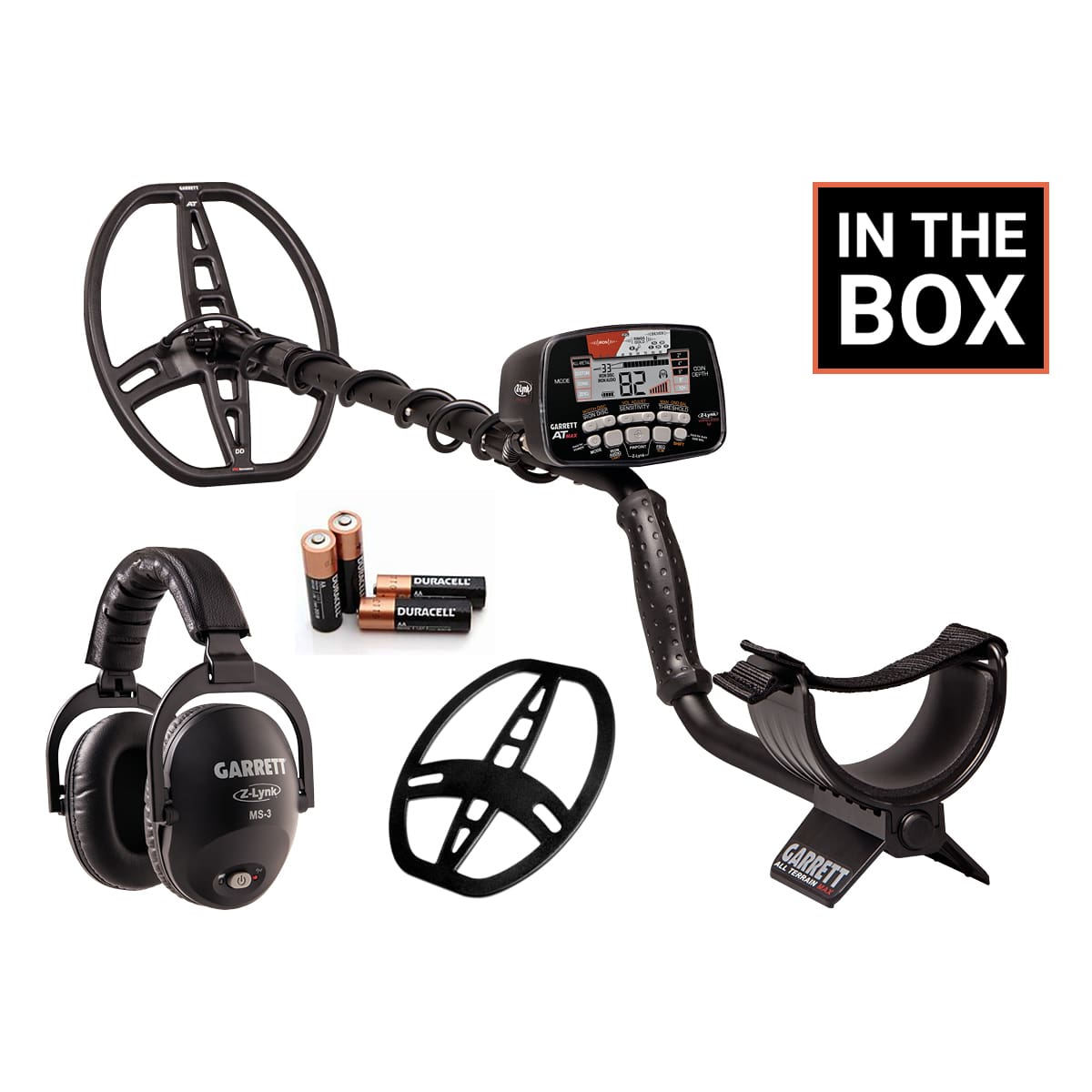 IN THE BOX

GARRETT Z-Lynk MS-3

DURACELL

GARRETT