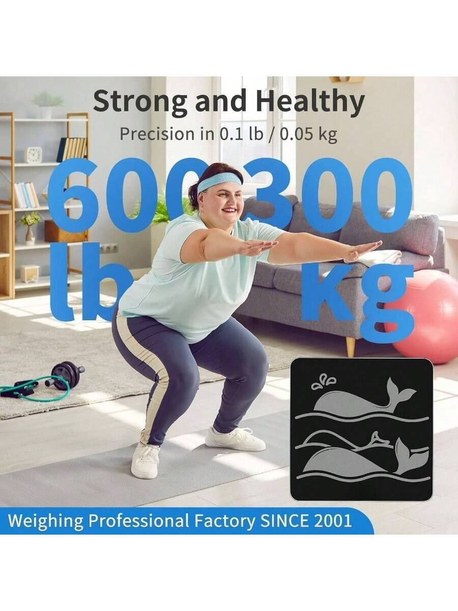 Strong and Healthy  
Precision in 0.1 lb / 0.05 kg  
600 lb / 300 kg  
Weighing Professional Factory SINCE 2001