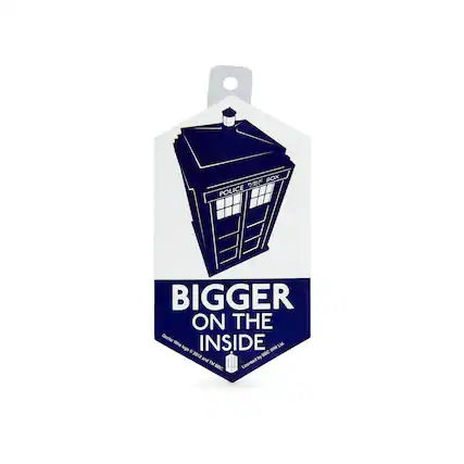 Bigger on the Inside
Doctor Who logo © 2012 and TM BBC
Licensed by BBC WW Ltd.