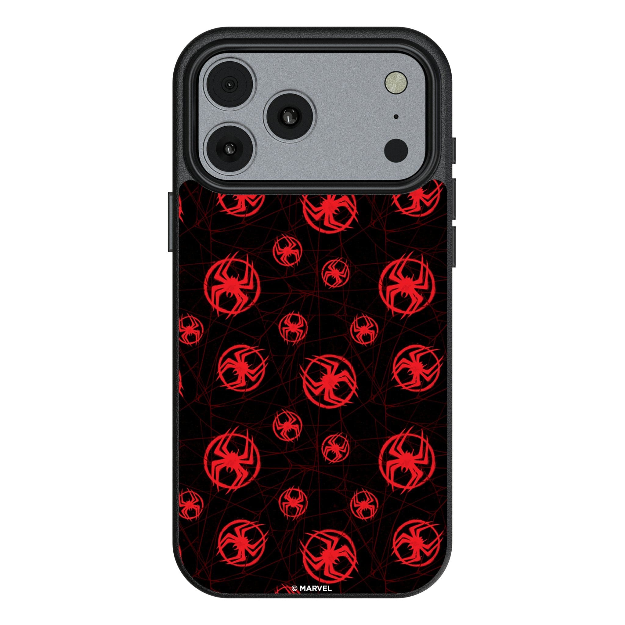 Keyscaper - Marvel Pattern MagSafe Compatible Phone Case - Apple iPhone 17 Pro Max - Miles Morales