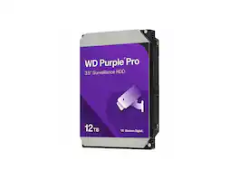 Western Digital - WD Purple Pro WD122PURP 12TB 7200 RPM 512MB Cache SATA 6.0Gb/s 3.5" Internal Hard Drive