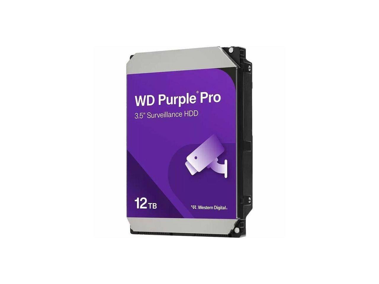 WD Purple Pro
3.5" Surveillance HDD
12TB
Western Digital