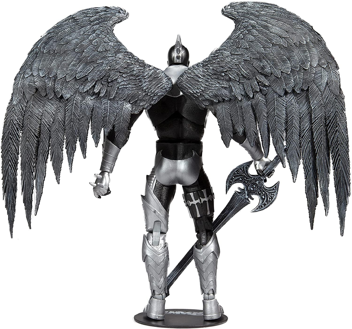 Alt View 2. McFarlane Toys - Spawn 7 Inch Action Figure | The Dark Redeemer - Grey.