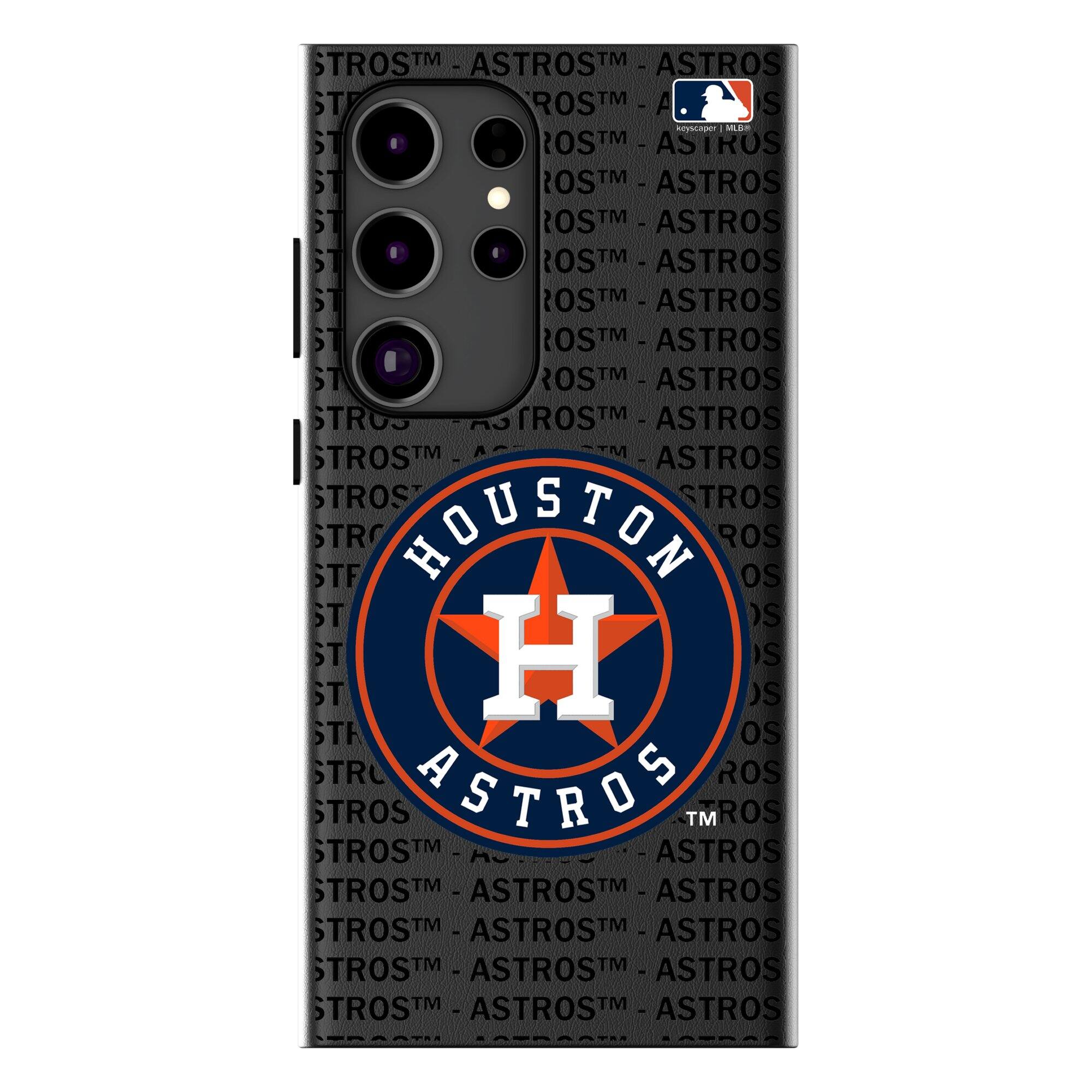 Keyscaper - MLB - Houston Astros Text Backdrop Galaxy Magnetic Bump Case - S25 Ultra - Black price history on PriceWatchPro