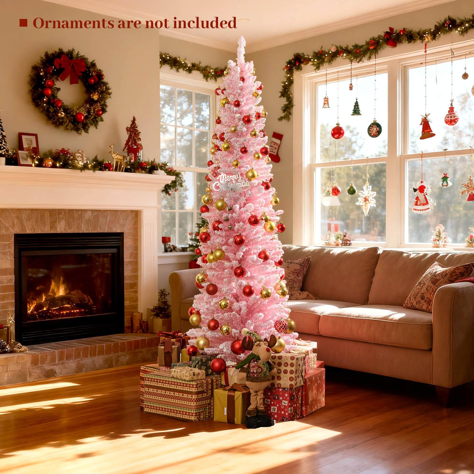 Ornaments are not included