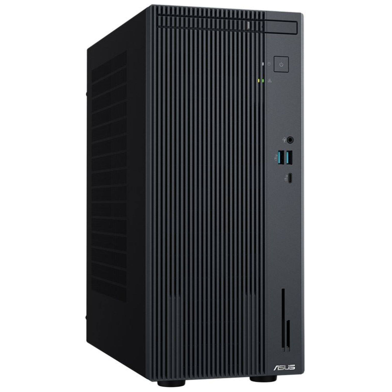 Alt View 1. ASUS - V500 Mini Tower 15L Intel Core i7-13620H 2.4 GHz up to 4.9 GHz 32GB 1TB SSD Intel UHD Graphics Windows 11 Home Desktop - Gray.
