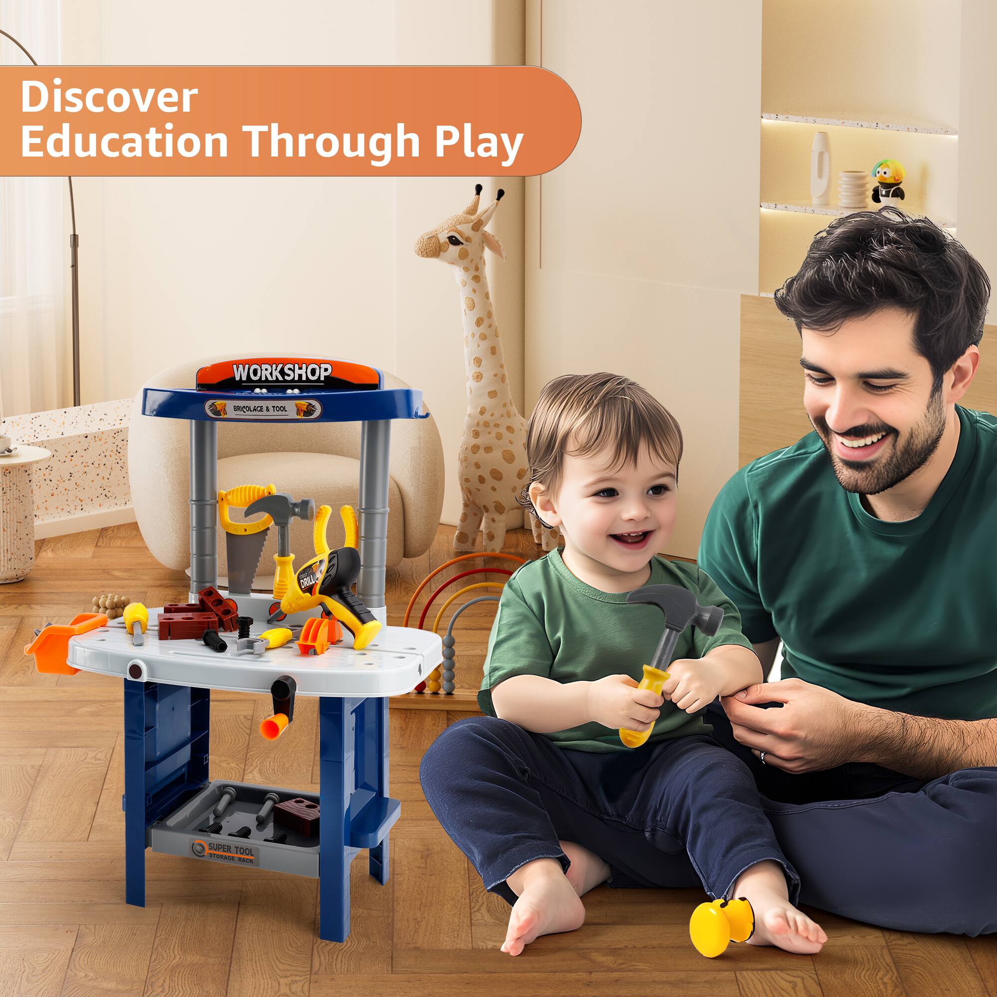 Discover Education Through Play

WORKSHOP

PLACE & TOOL

SUPER TOOL
