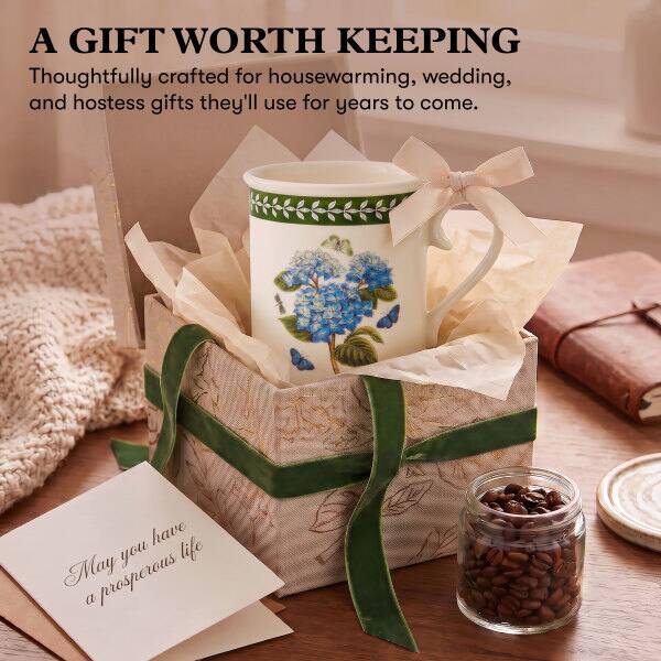A GIFT WORTH KEEPING  
Thoughtfully crafted for housewarming, wedding, and hostess gifts they'll use for years to come.  

May you have a prosperous life