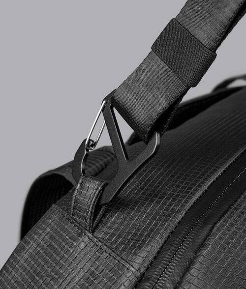 Alt View 10. ALPAKA - 35L Lightweight Duffel Bag for Gym, Weekend Trips & Carry-On Travel, Momentum Duffel, Weather-Resistant - Axodyne hybrid Black.