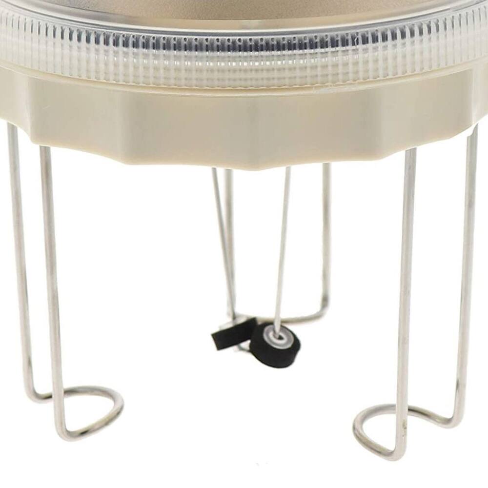 Alt View 10. Allied Precision Industries - Allied Precision 5 In Solar Water Wiggler Bird Scene Outdoor Birdbath Agitator - White.