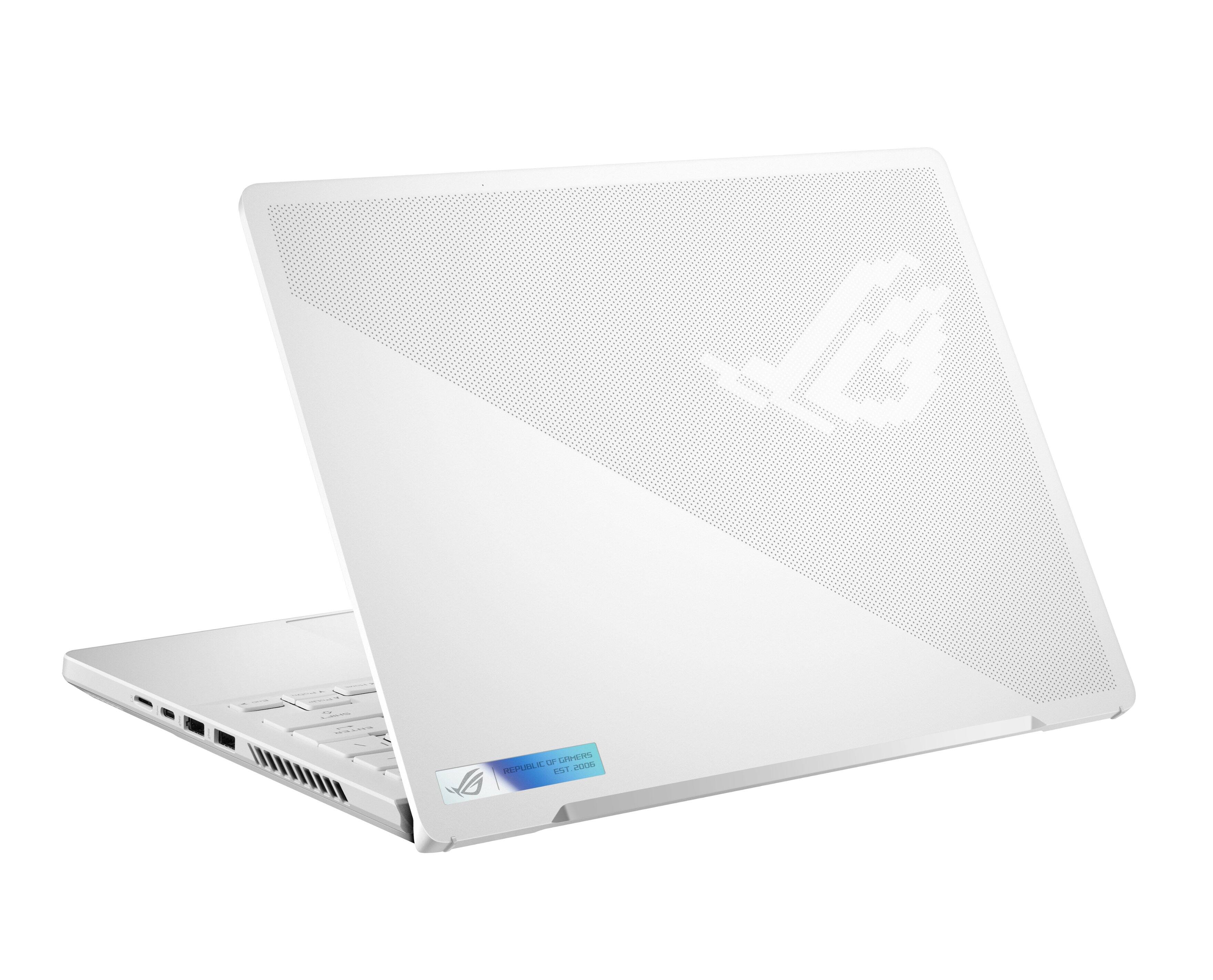 Alt View 11. ASUS - ROG Zephyrus 14" 165Hz Gaming Laptop QHD - AMD Ryzen 9 7940HS with 32GB Memory - NVIDIA GeForce RTX 4090 - 1TB SSD - White.