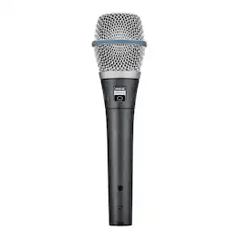 Shure - BETA 87C Studio Grade Vocal Microphone with Built-in Pop Filter