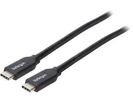 StarTech.com - USB C to USB C Cable - 3 ft, USB-IF Certified, 5A PD, USB 2.0, Fast Charge