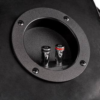 Back. NVX - 2017-2022 Tesla Model 3 BOOST Bass Package - Single 10" Sealed Subwoofer Enclosure & Amplifier Bundle - Black.
