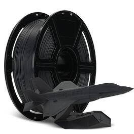 Flashforge - PLA-CF Carbon Fiber 3D Printer Filament 1.75mm 1kg Matte Finish Lightweight Reinforced PLA for Prototyping - Volcanic Rock Gray