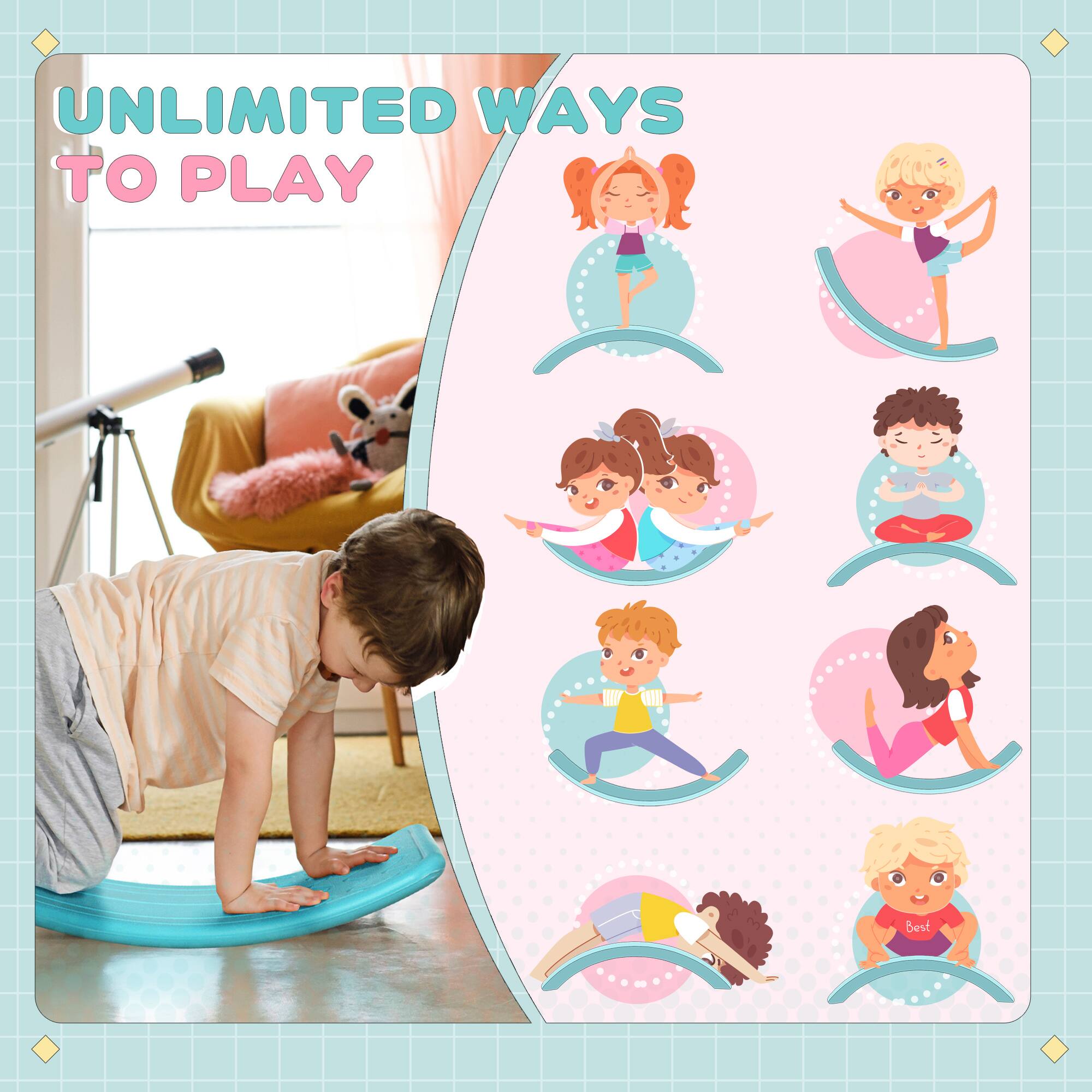 UNLIMITED WAYS TO PLAY