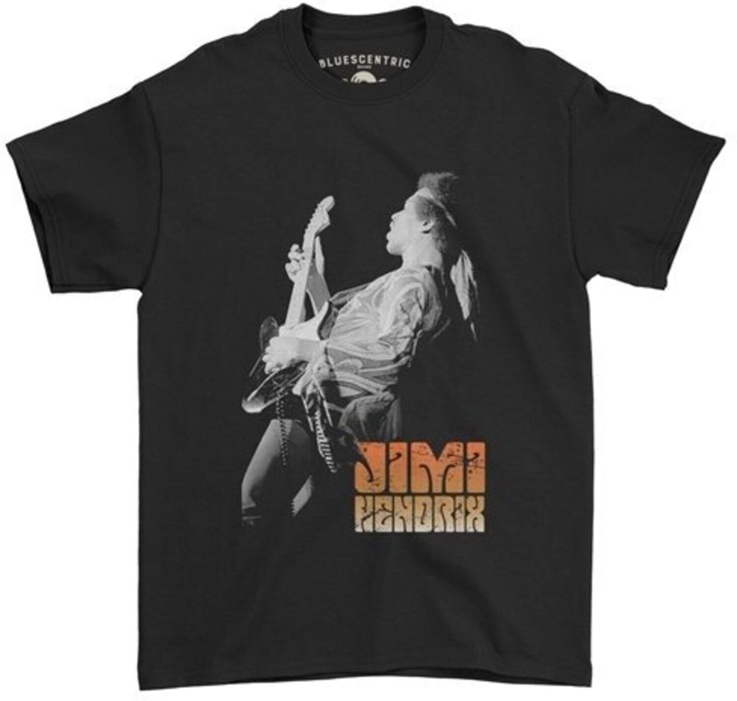 PopMarket - Jimi Hendrix - Jimi Hendrix - Classic - Heavy Cotton T-Shirt - XL Black - APPAREL - Multicolor