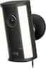 Front. Ring - Ring Spotlight Cam Pro (2nd Gen), Plug In, Retinal 4K for ultra-clear video, 10x Enhanced Zoom, 2 LED Spotlights - Black.