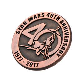 SalesOne LLC - Star Wars 40th Anniversary Collectible Pin, SDCC '17 Exclusive - Bronze