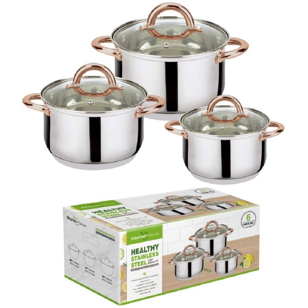 HEALTHY STEHL KitchenCare Kitchen - HEALTHY STAINLESS STEEL 6 PIECE SET