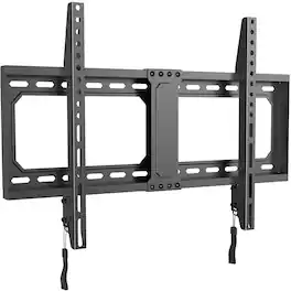 X-assembly - Fixed TV Wall Mount for 37-84 Inch TVs, 1.3" Slim Design, Hold up to 132 lbs, Max VESA 600x400mm, TV Wall Mount Bracket - Black