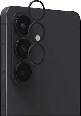 ZAGG - InvisibleShield Glass Elite Anti-Reflective Lens Protector for Samsung Galaxy S26 - Black