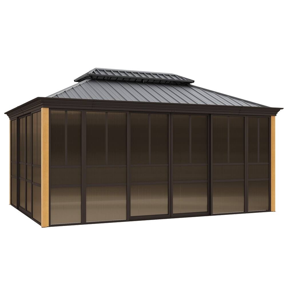 Front. U-HOMY - WQOT210MS Sunroom - 12x16.