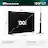 Hisense 100" U7
- Width (W): 87.8"
- Depth (D): 3.7"
- Height (H): 50.6"
- Height (H) with stand: 51.9"
- Width (W) with stand: 68.3"
- Depth (D) with stand: 18.9"
- VESA Wall Mount Size: 800x400 mm (M8)
- Product Weight:
- With stand: 125.7 lbs
- Without stand: 120.2 lbs
