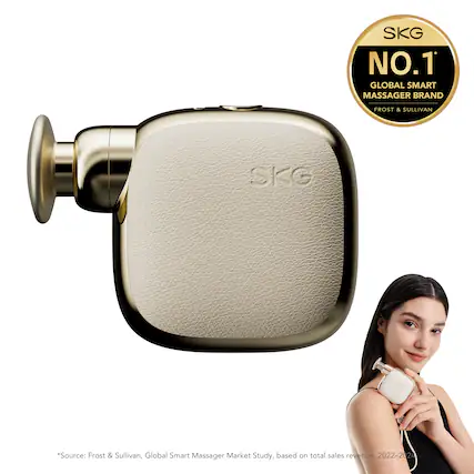 SKG NO.1 GLOBAL SMART MASSAGER BRAND
FROST & SULLIVAN
*Source: Frost & Sullivan, Global Smart Massager Market Study, based on total sales revenue. 2022-2024