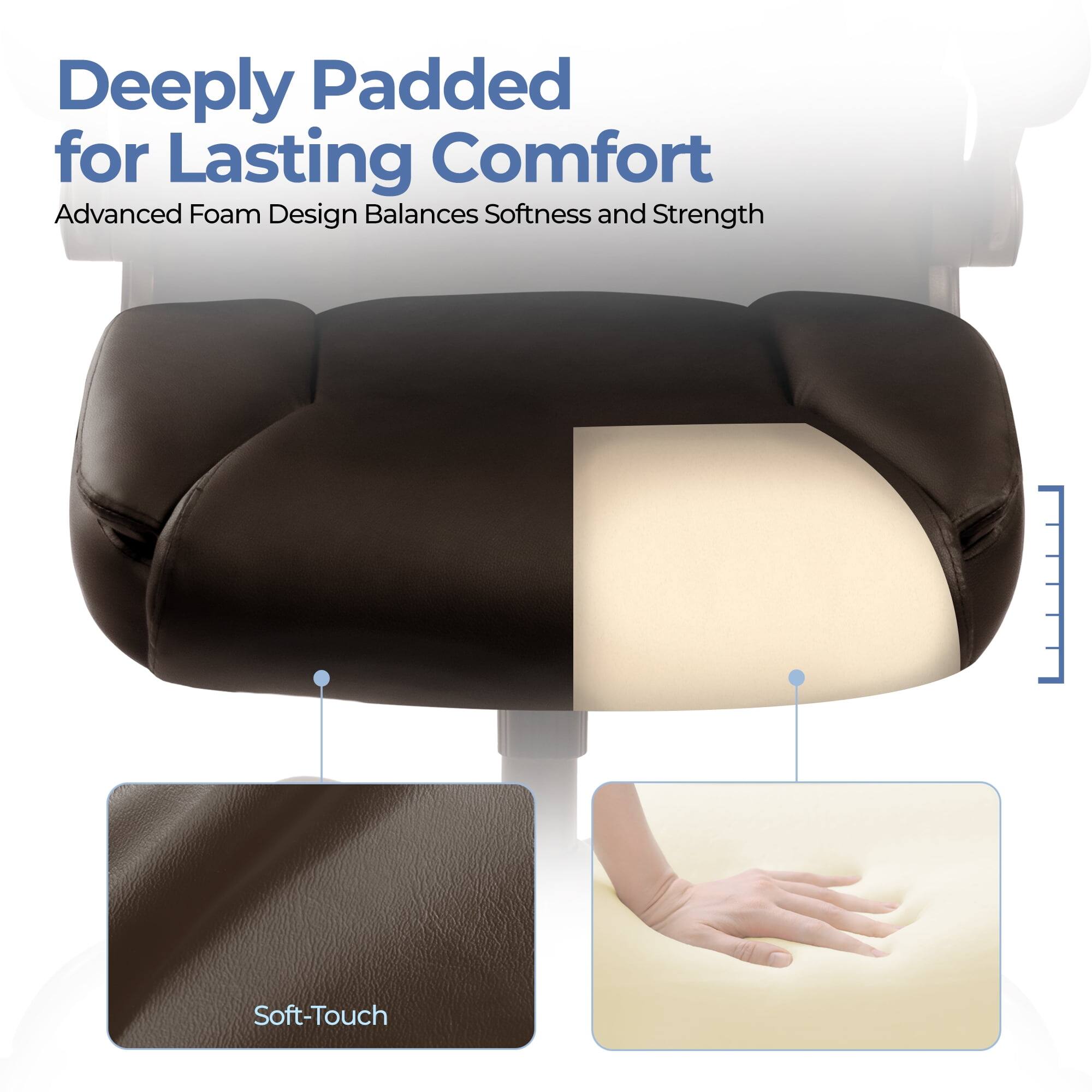 Deeply Padded for Lasting Comfort  
Advanced Foam Design Balances Softness and Strength  
Soft-Touch