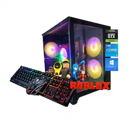Odyssey Computers - Vesta V2 Gaming Desktop, Intel Core i5 upto 4.3GHz - 16GB RAM - 1TB NVMe SSD - NVIDIA GeForce GTX 1660S WiFi W11P - Black