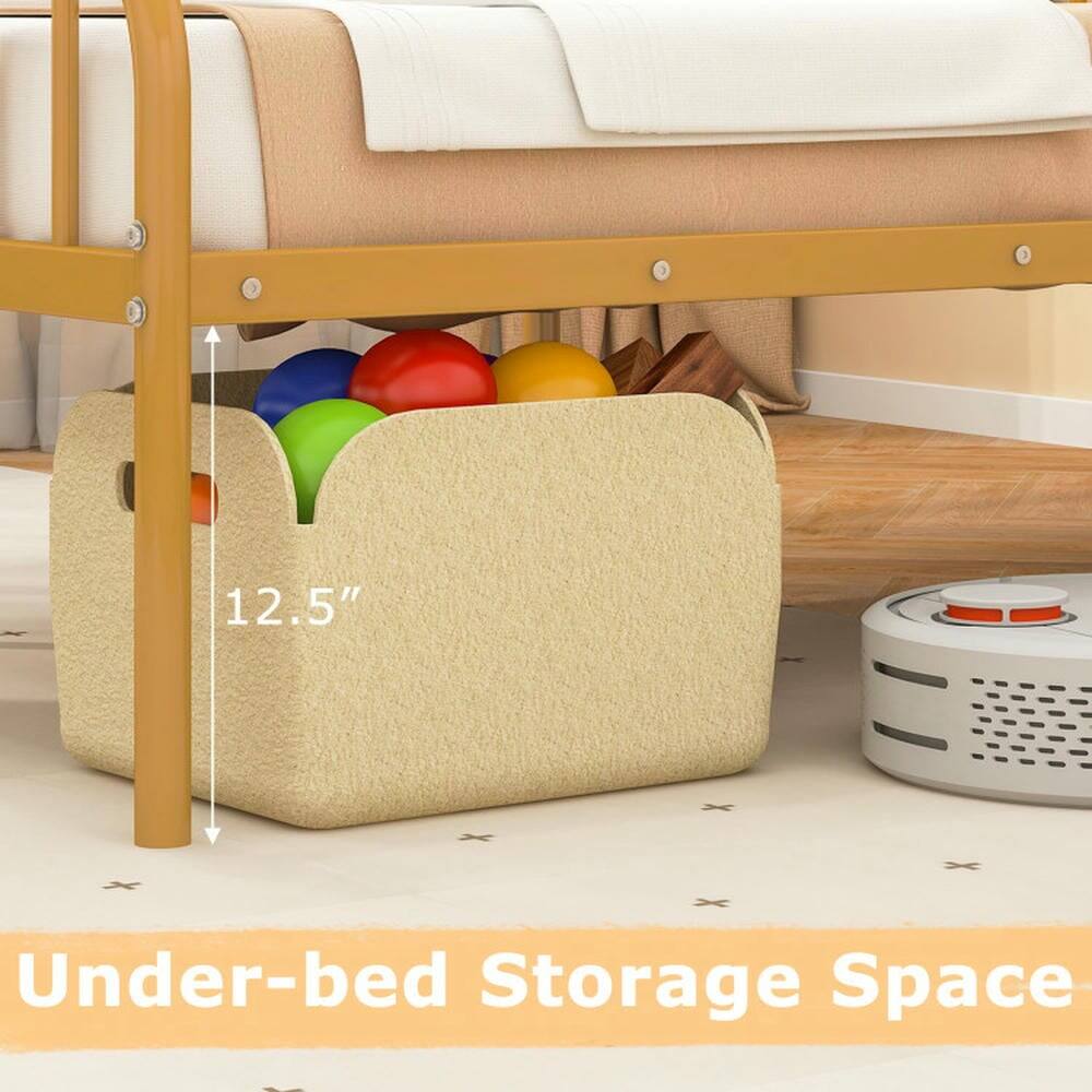 12.5" Under-bed Storage Space