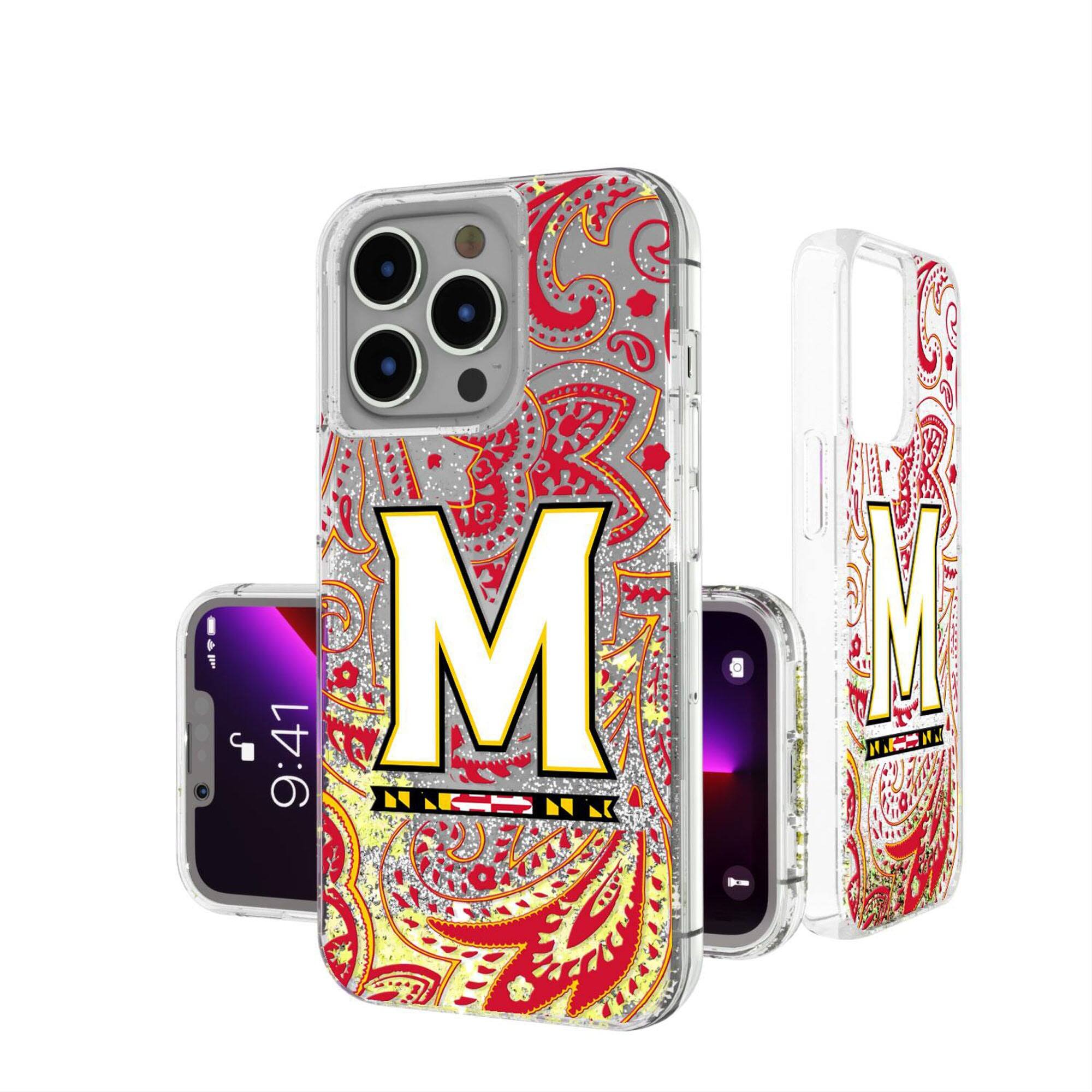 Keyscaper - NCAA - Maryland Terrapins Memories Print iPhone Glitter Case - 13 Pro Max - Multicolor price history on PriceWatchPro