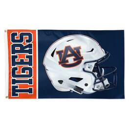 WinCraft - Auburn Tigers 3' x 5' Helmet Deluxe Single-Sided Flag - Multicolor