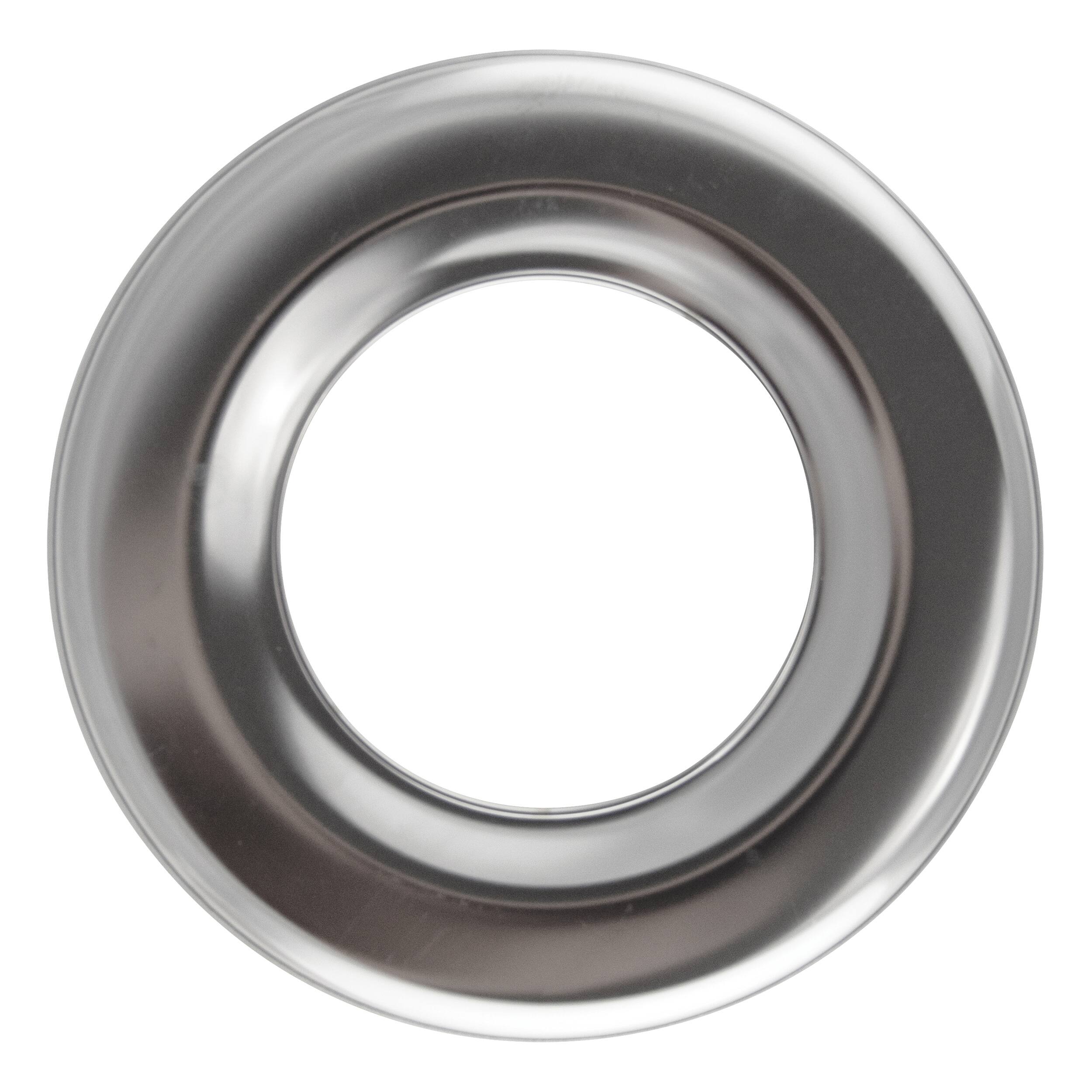 Alt View 4. Range Kleen - Range Kleen RGP2002X Style H 2-Pack 6.875-Inch Round Heavy Duty Chrome Drip Pans.