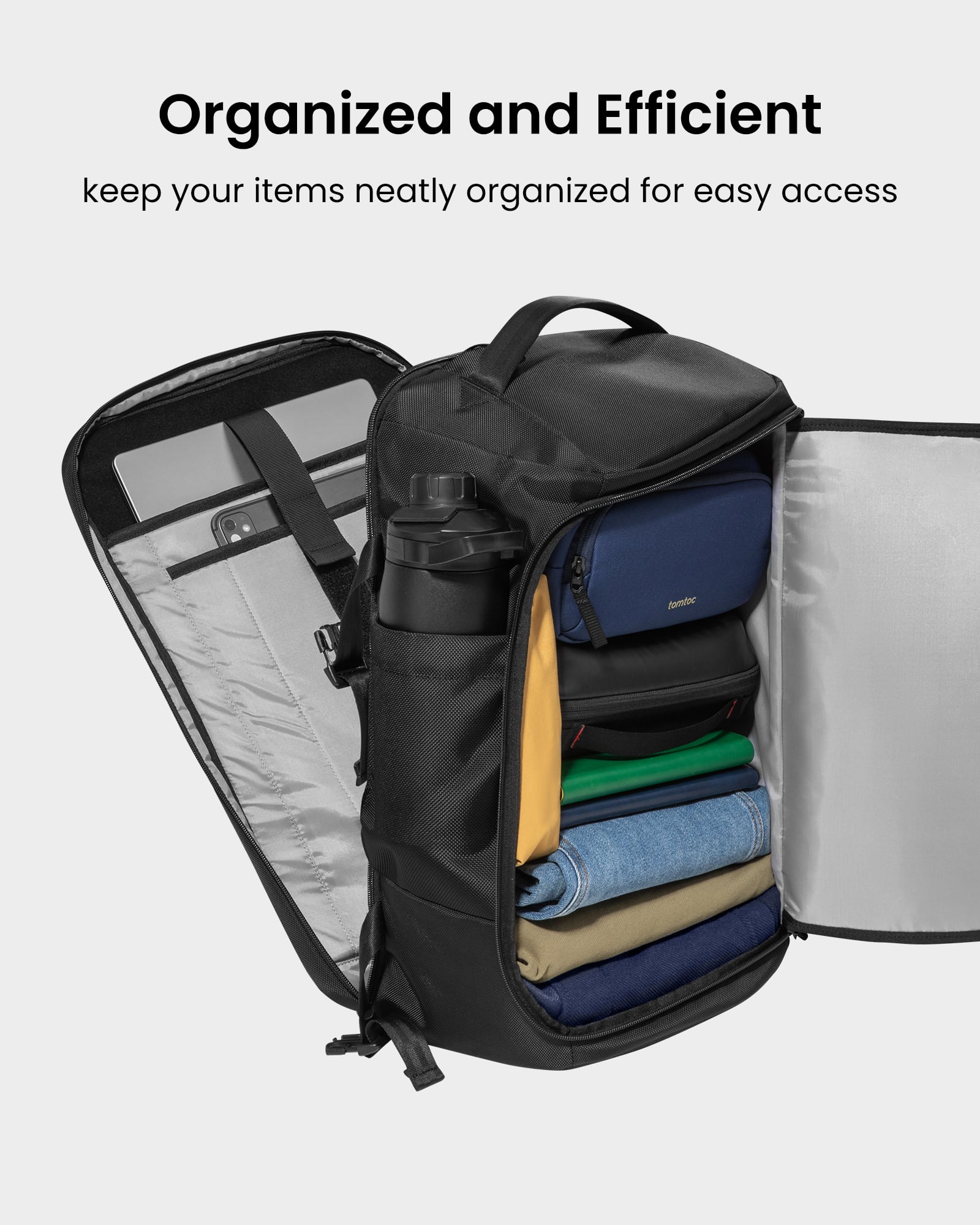Organized and Efficient: Keep your items neatly organized for easy access.