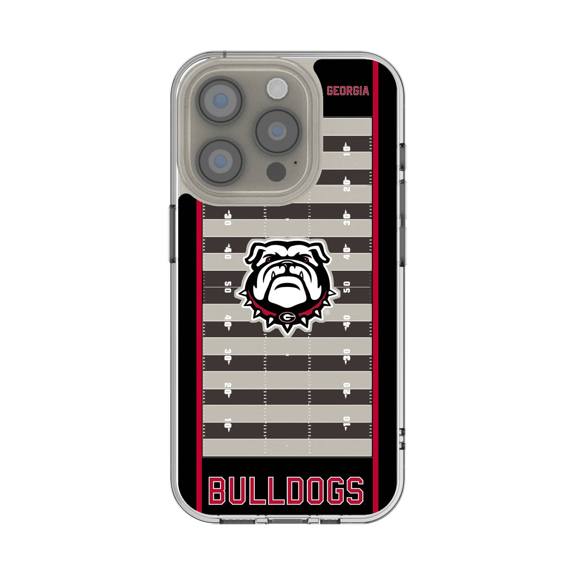 Keyscaper - NCAA - Georgia Bulldogs Color Field iPhone Clear Case - 15 Pro - Multicolor price history on PriceWatchPro