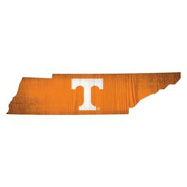 Fan Creations - Tennessee Volunteers 12" Logo State Sign - Multicolor