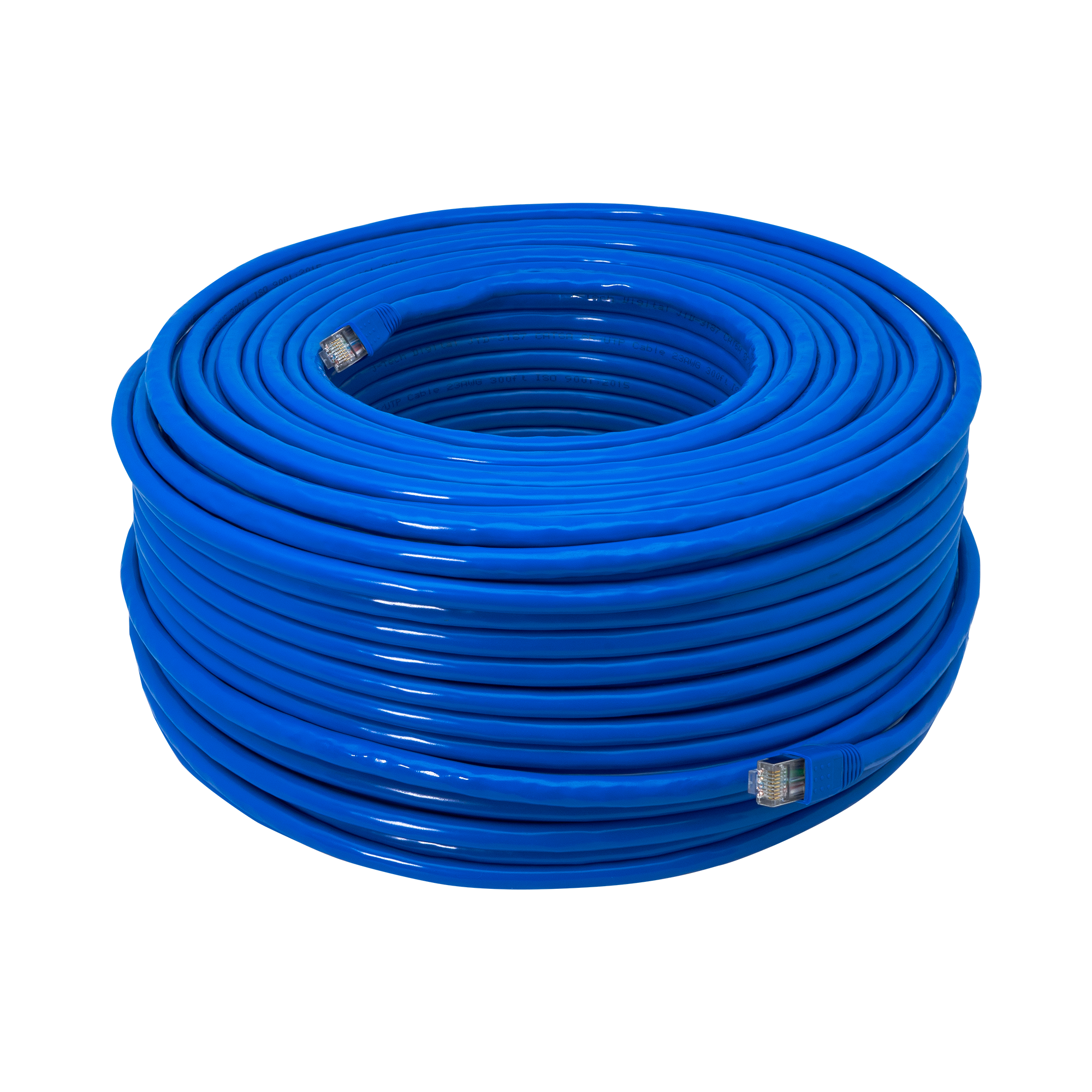 ネット　５，９ｍ×５，４ｍ J Tech Digital 300ft CAT6A Ethernet Cable SF/UTP Solid Pure