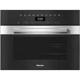 Miele - DGC 7440 AM 24" PureLine Direct Sensor Control Combi Steam Oven - Stainless Steel