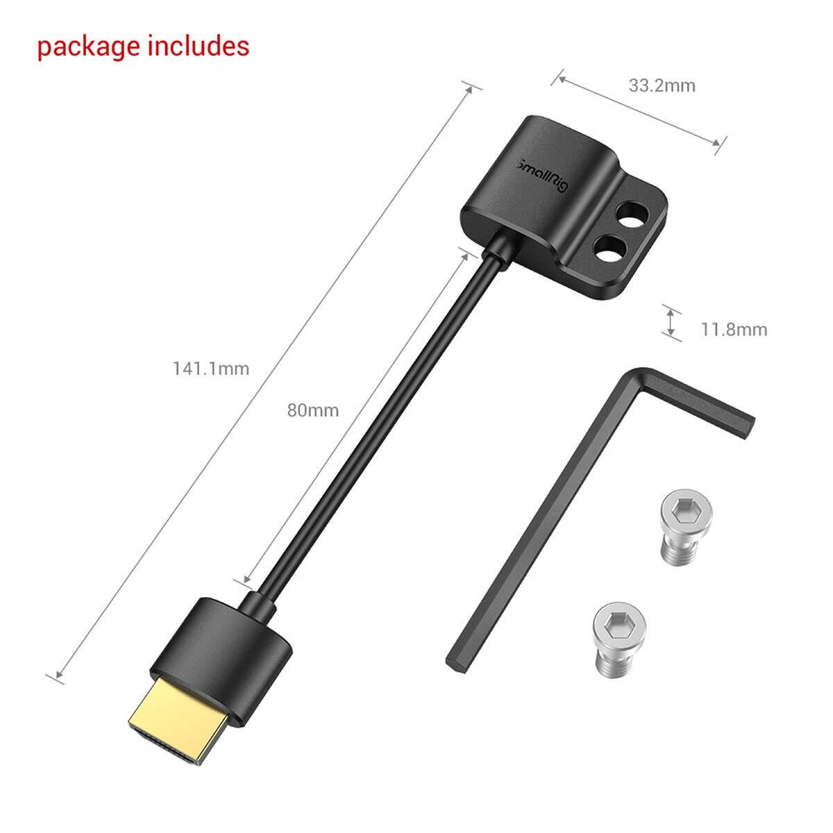 package includes

33.2mm

SmallRig

11.8mm

141.1mm

80mm