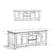 Alt View 9. Simpli Home - Warm Shaker 72W Low TV Stand with Drawers, Doors and Cubbies - Tobacco Brown.