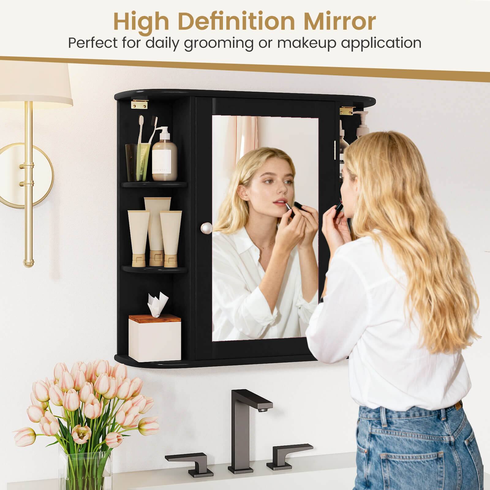 High Definition Mirror  
Perfect for daily grooming or makeup application