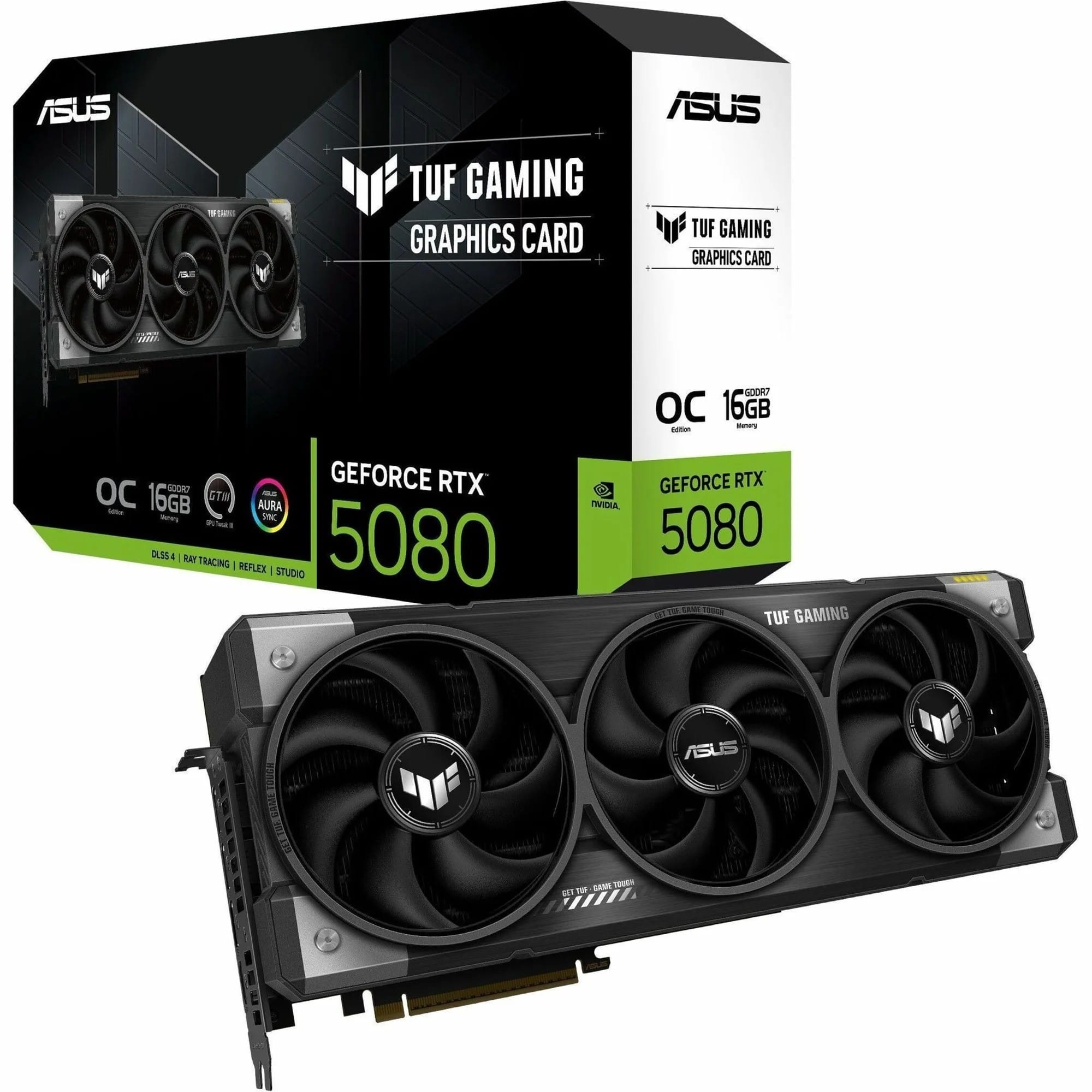 【未開封】ASUS TUF GeForce RTX5080 OC Edition ASUS Refurbished Excellent TUF Gaming GeForce RTX 5080 16GB OC