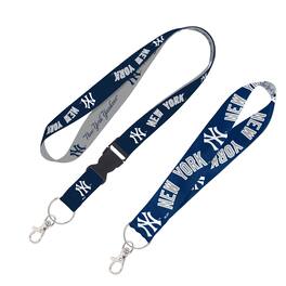 Fanatics - New York Yankees 2-Pack Lanyard with Detachable Buckle & Key Strap Set - Multicolor