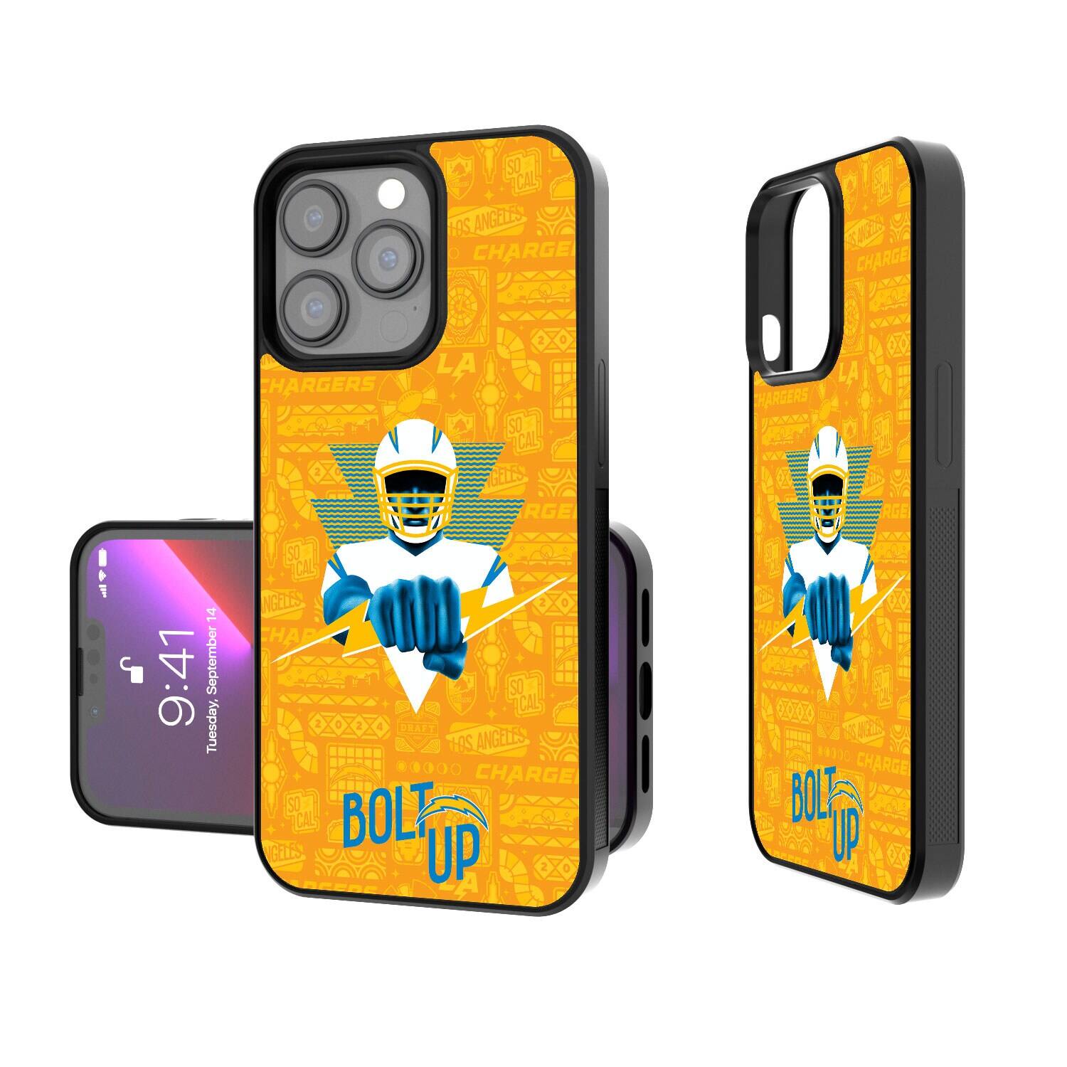 Keyscaper - NFL - Los Angeles Chargers iPhone Bump Case - 15 Pro - Black price history on PriceWatchPro