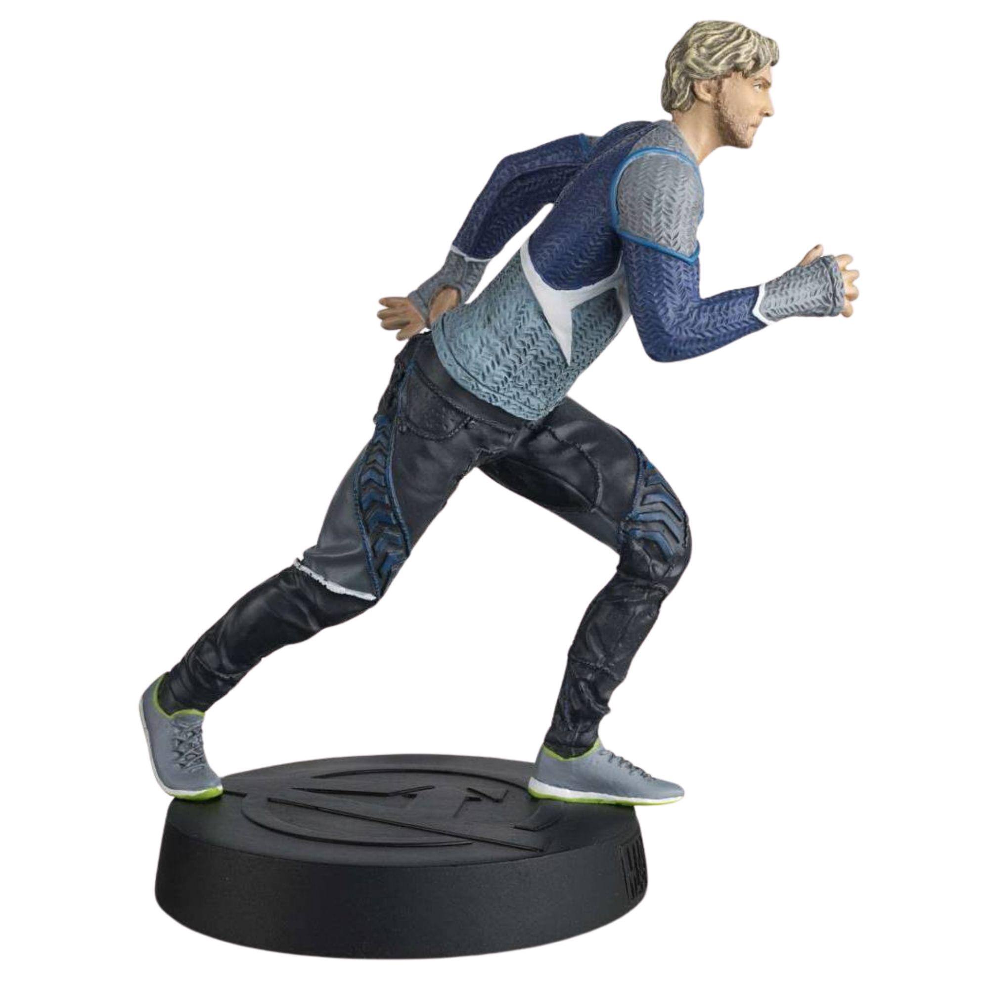 Alt View 5. Marvel - Eaglemoss Marvel Movie Collection 1:16 Figurine | Quicksilver - Grey.