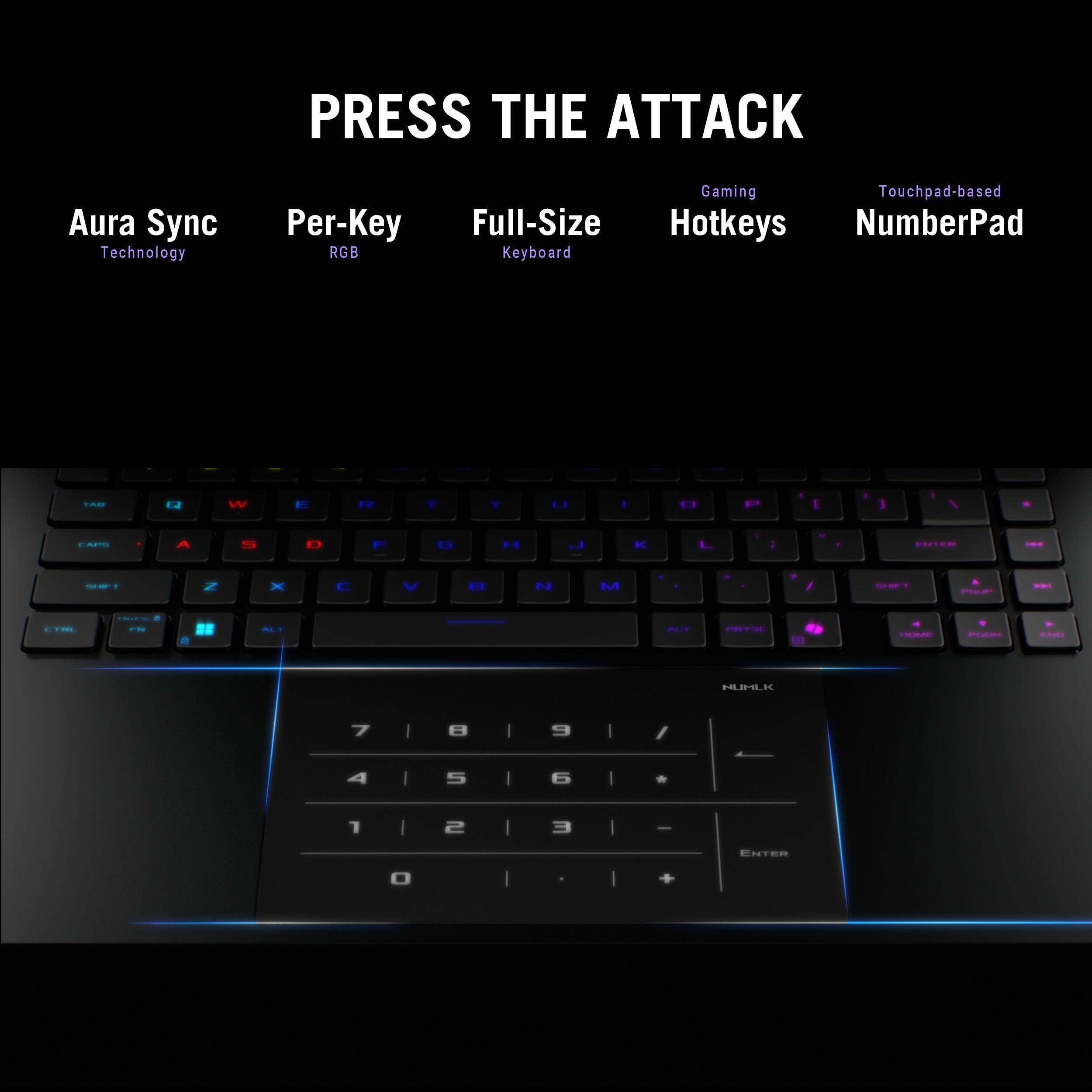 The text on the image reads: "Press the Attack."